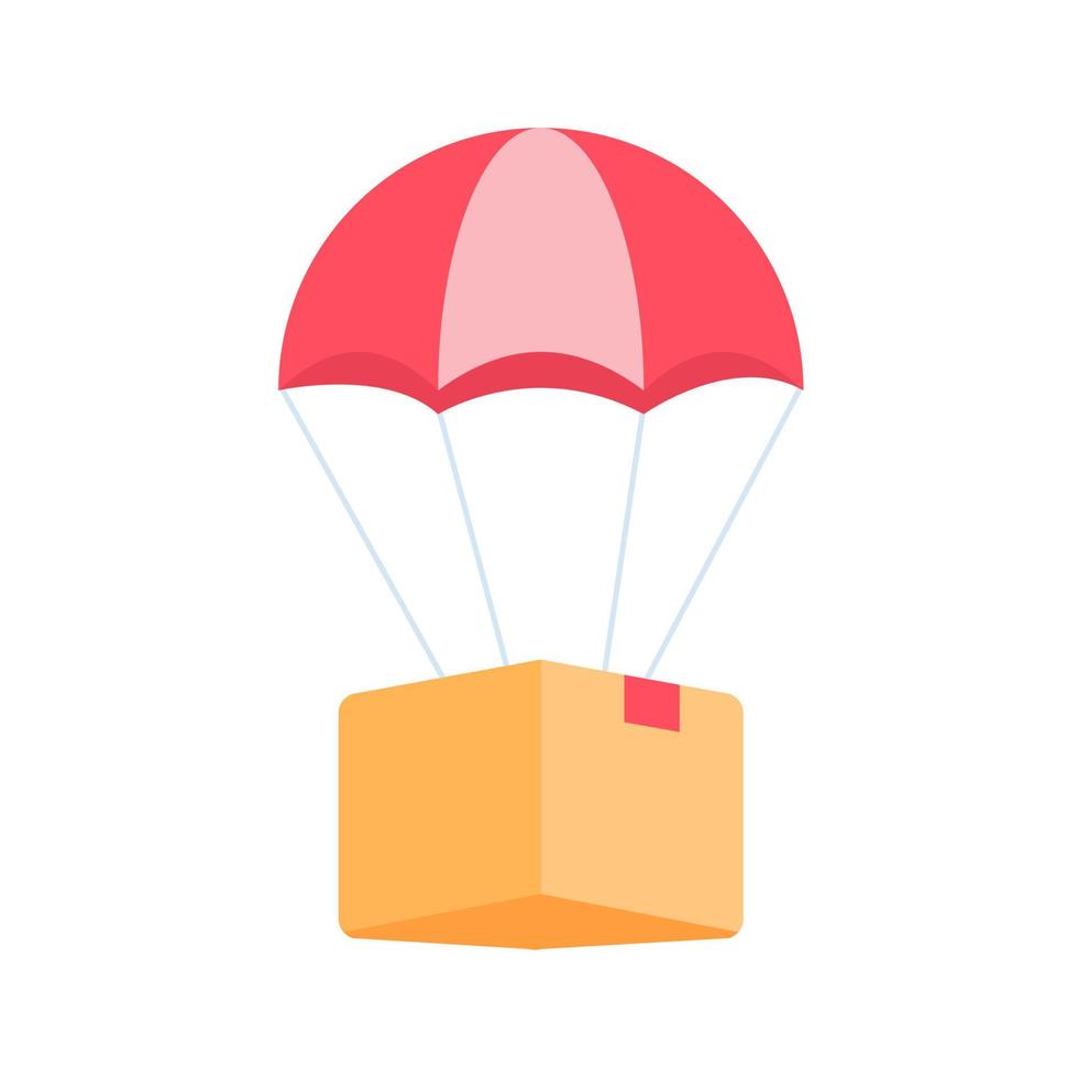 parcel boxes for online delivery Internet ordering concept vector