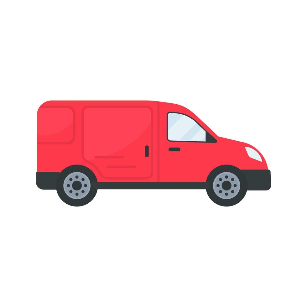 Trucks deliver goods to the recipient. online ordering concept vector