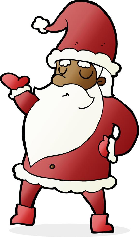 cartoon santa claus vector