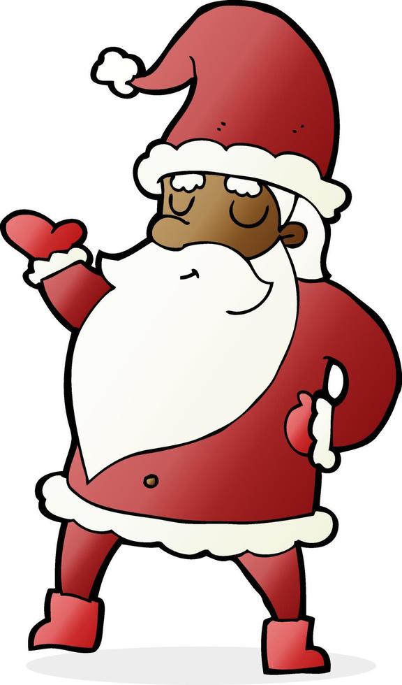 cartoon santa claus vector