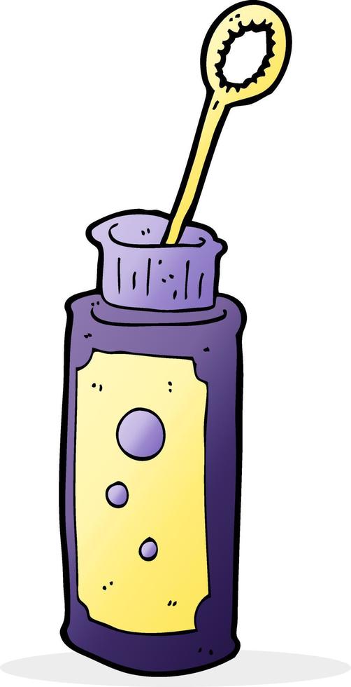 cartoon bubble blower vector