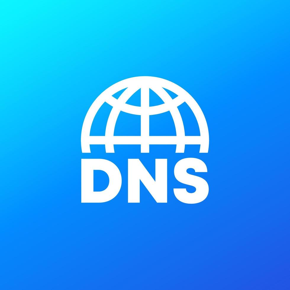 DNS vector icon for web