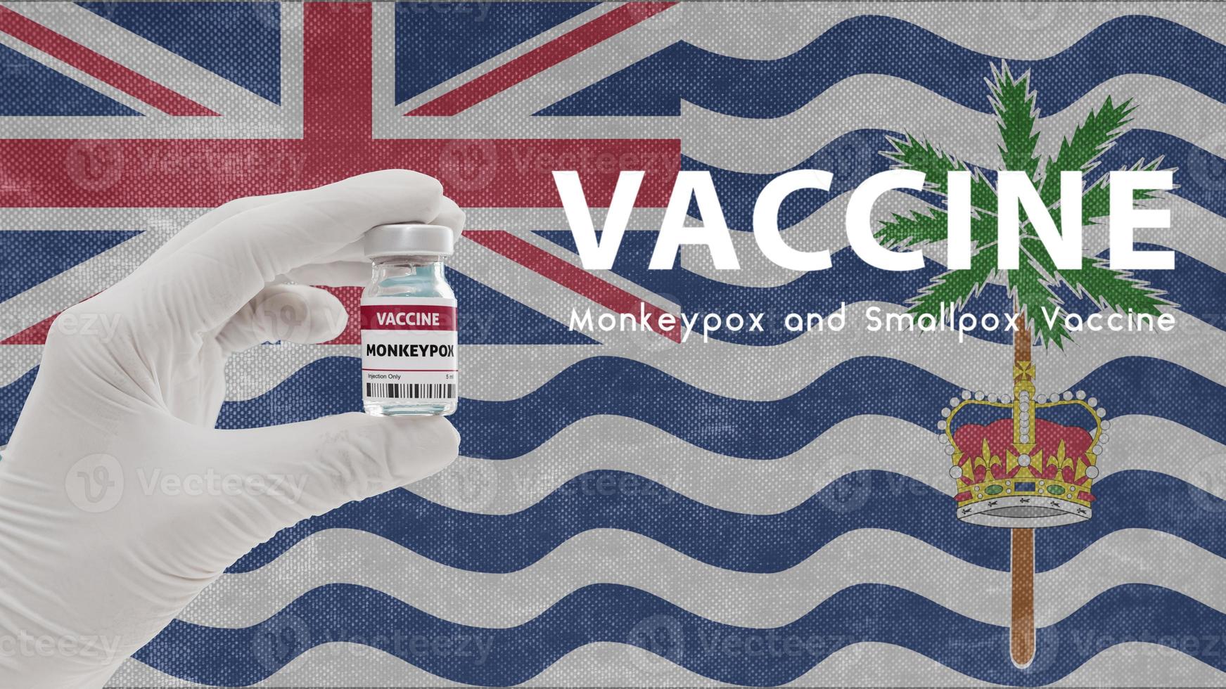Vaccine Monkeypox and Smallpox, monkeypox pandemic virus, vaccination in British Indian Ocean Territory for Monkeypox Image has Noise, Granularity and Compression Artifacts photo