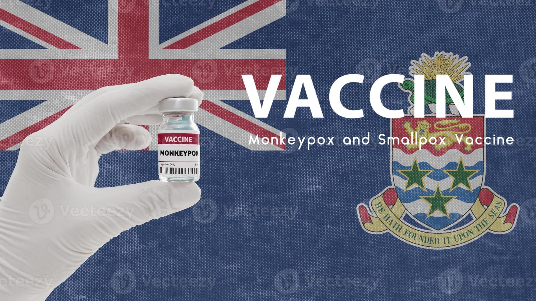 Vaccine Monkeypox and Smallpox, monkeypox pandemic virus, vaccination in Cayman Islands for Monkeypox Image has Noise, Granularity and Compression Artifacts photo