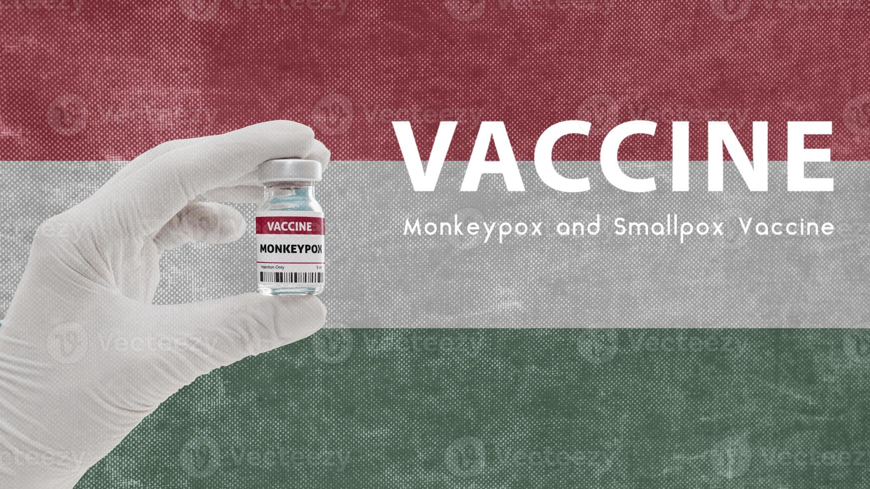 Vaccine Monkeypox and Smallpox, monkeypox pandemic virus, vaccination in Hungary  for Monkeypox Image has Noise, Granularity and Compression Artifacts photo