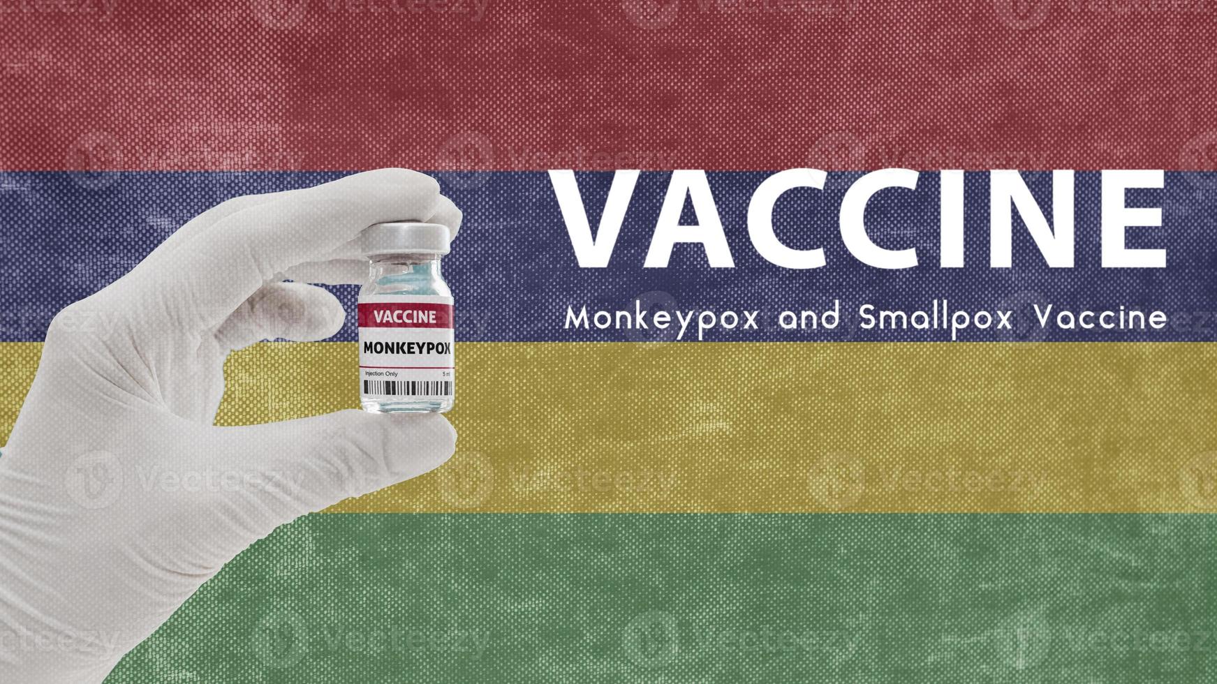 Vaccine Monkeypox and Smallpox, monkeypox pandemic virus, vaccination in Morocco for Monkeypox Image has Noise, Granularity and Compression Artifacts photo