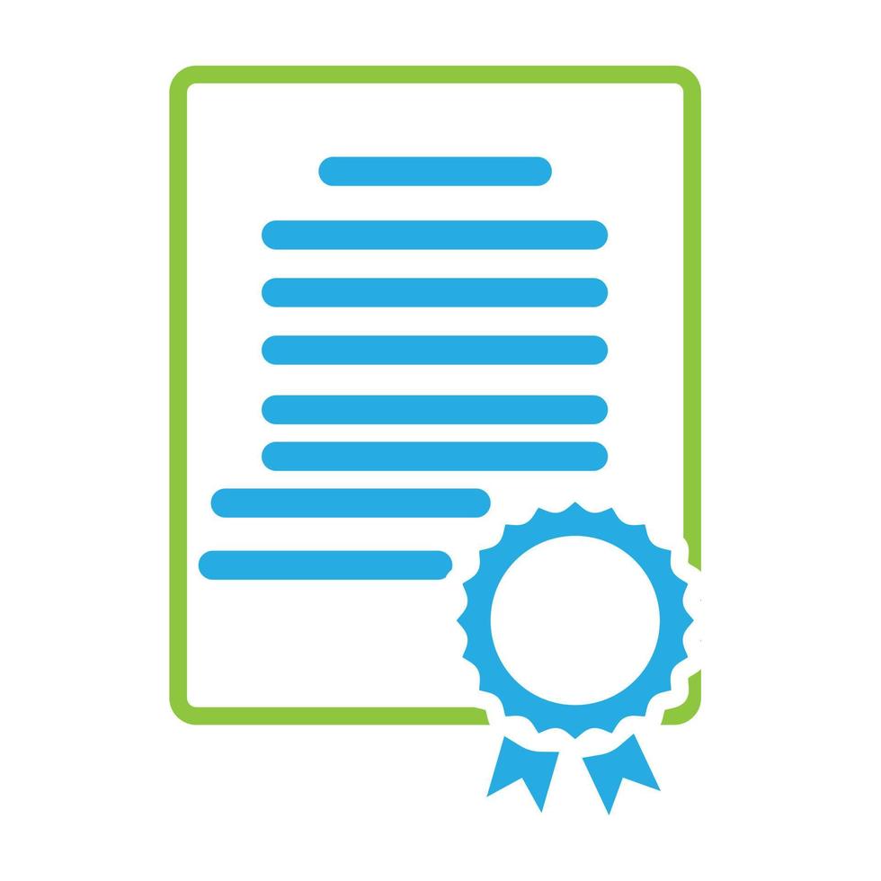 certificate icon. award, diploma, document, prize, vector