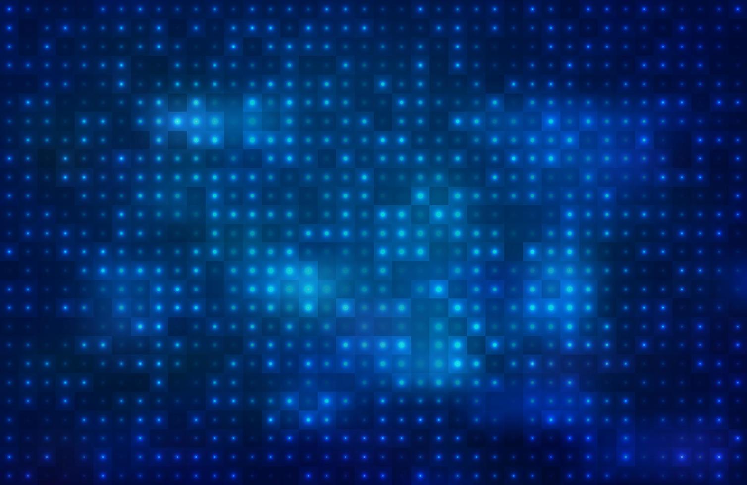 Vector abstract background of colored glowing dots, template for your design, wallpaper