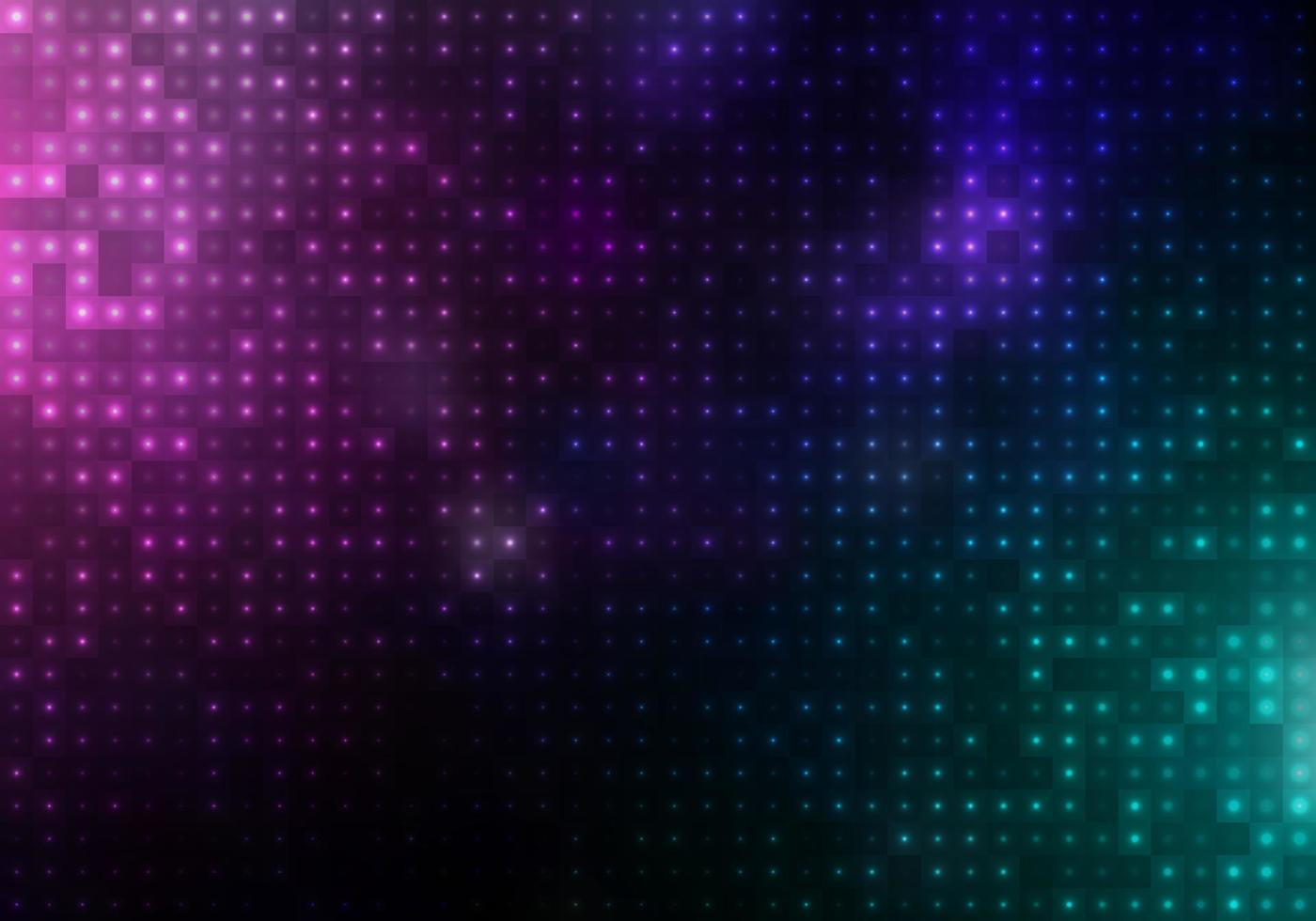 Vector abstract background of colored glowing dots, template for your design, wallpaper