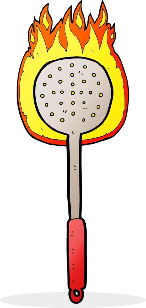 cartoon kitchen utensil vector