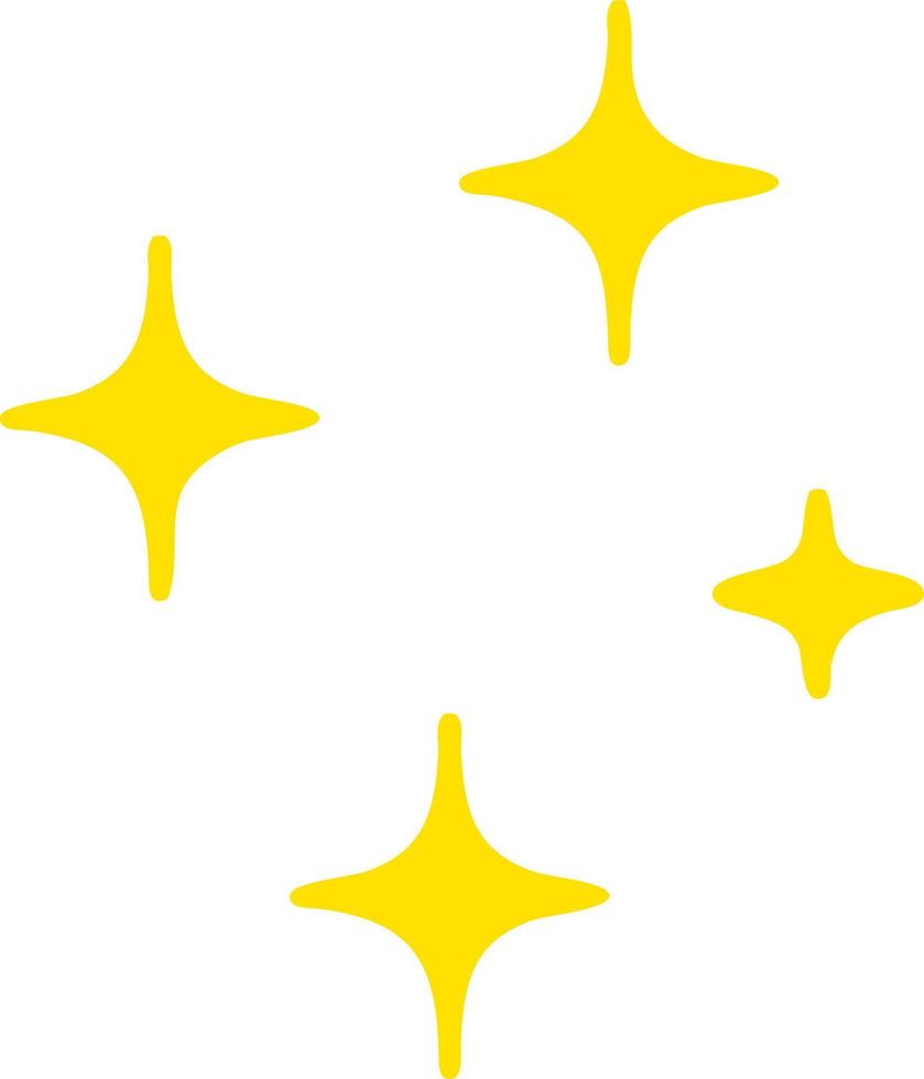 bright and shining star symbols vector