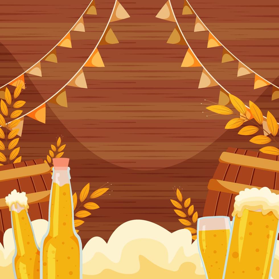 Beer Day Background vector