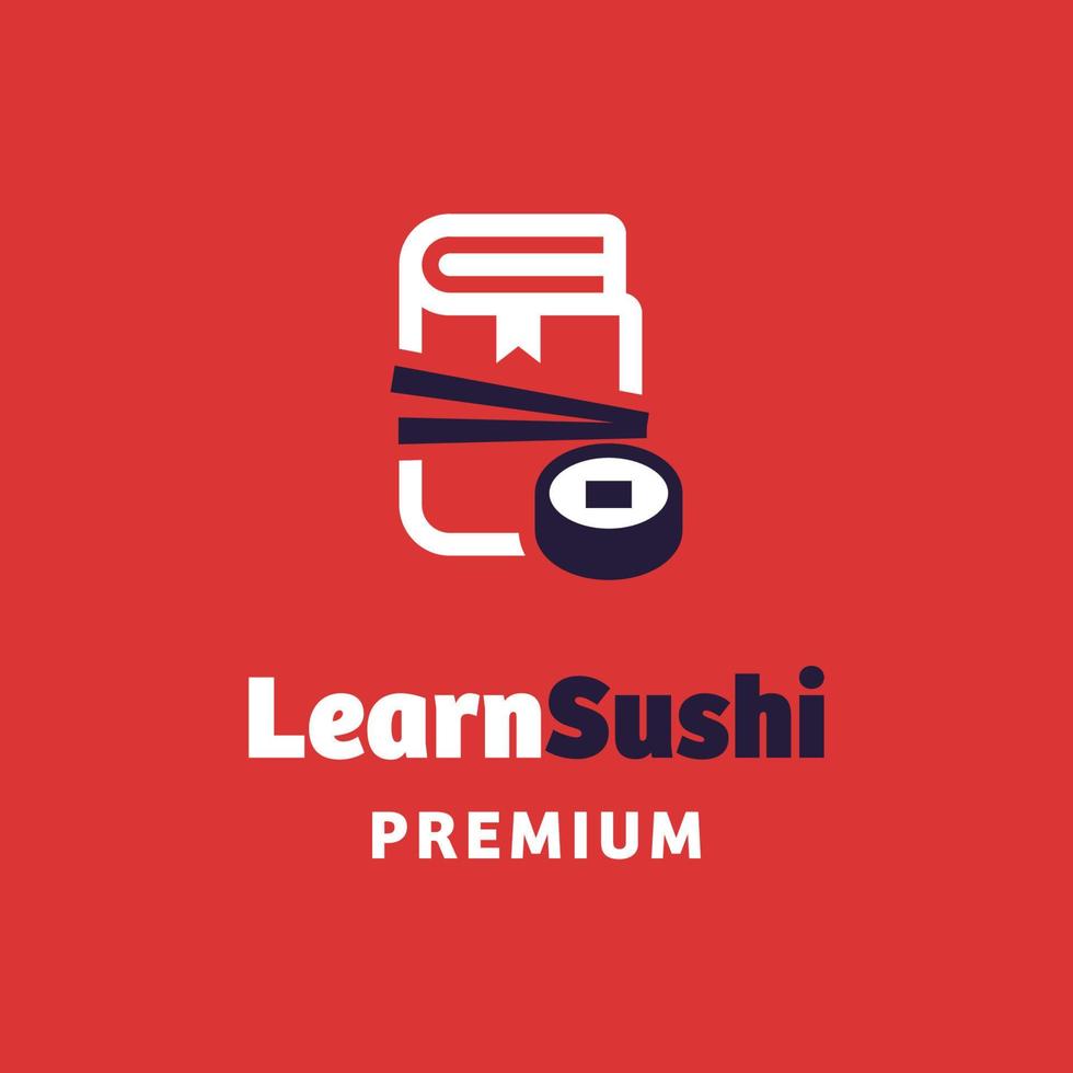 Learn Sushi Logo vector