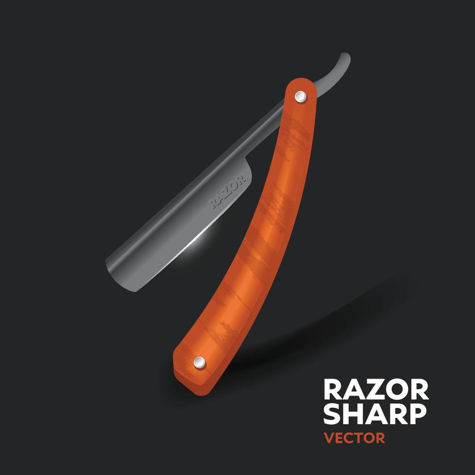 Razor Sharp Barbershop vector