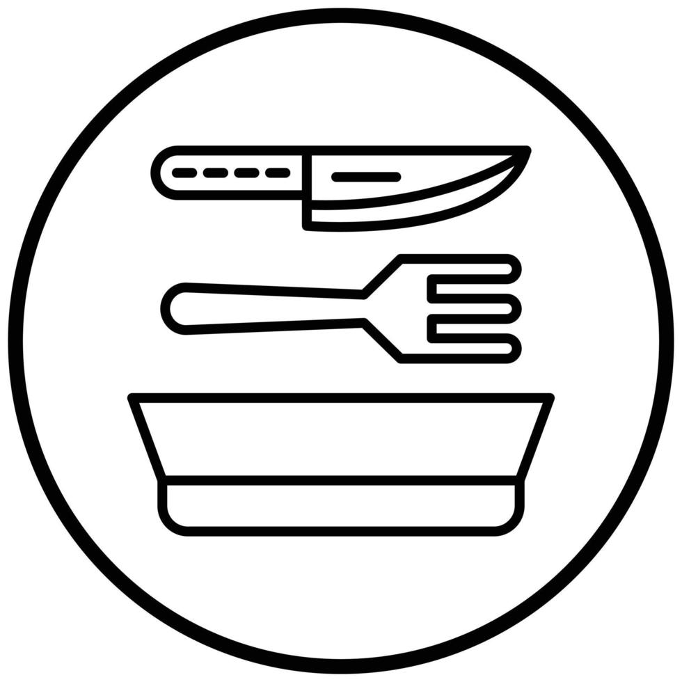 Cutlery Icon Style vector