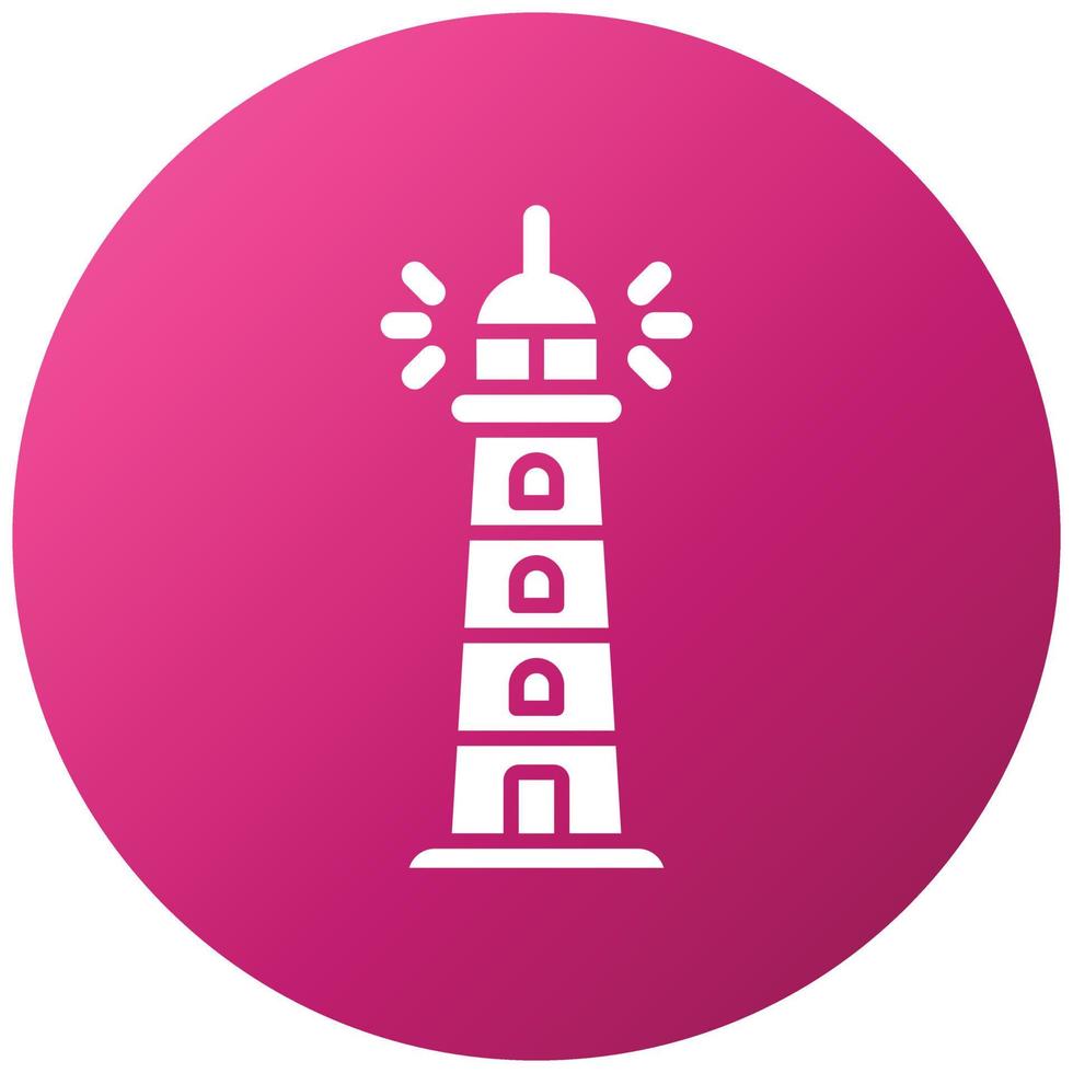 Lighthouse Icon Style vector