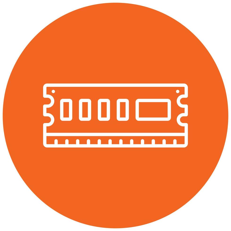 RAM Icon Style vector