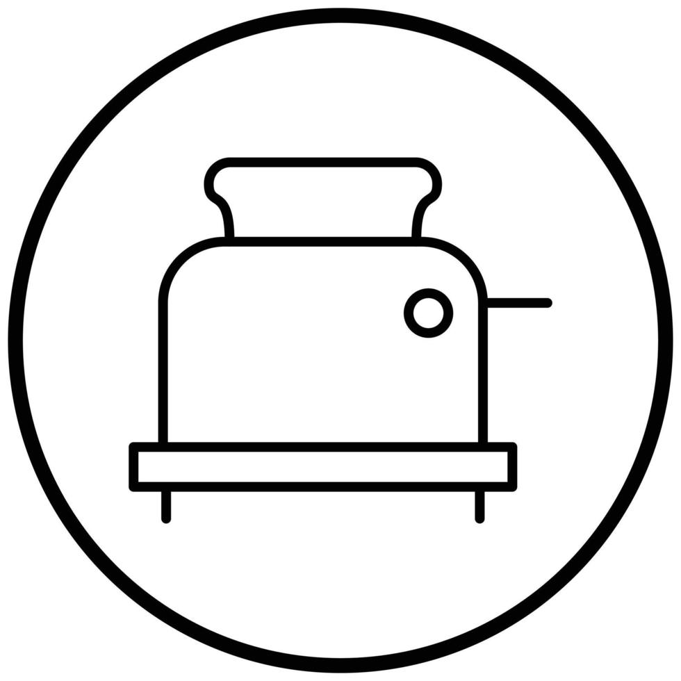 Toaster Icon Style vector