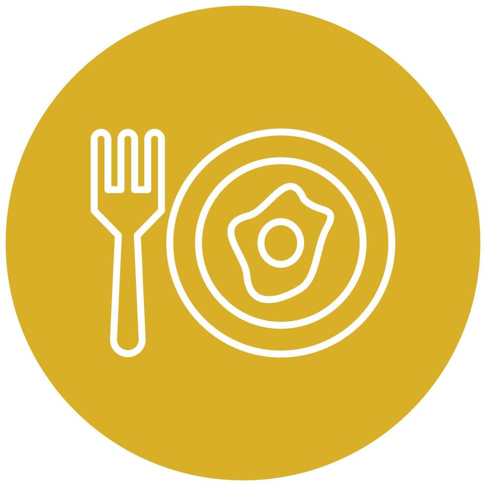 Breakfast Icon Style vector