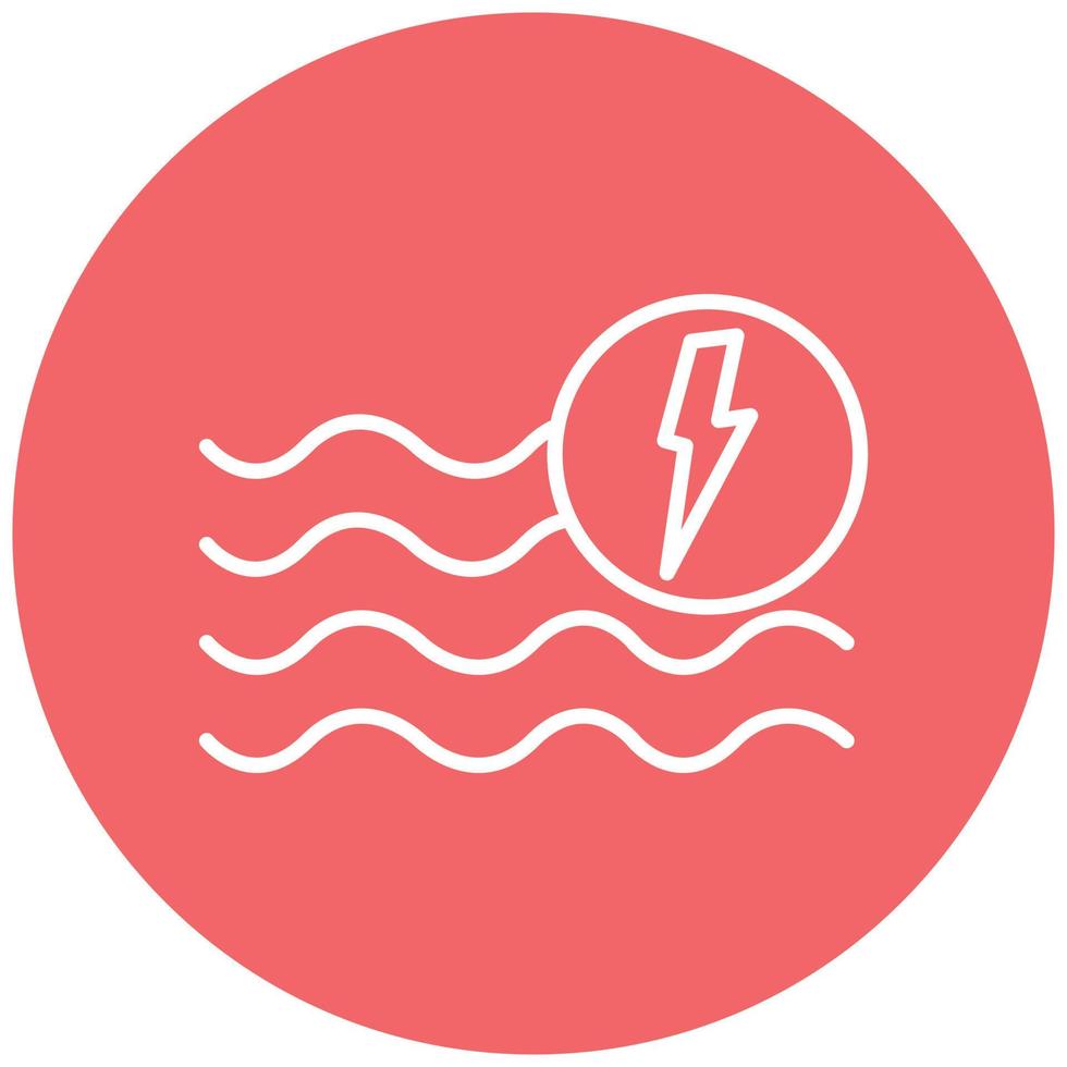 Waves Icon Style vector