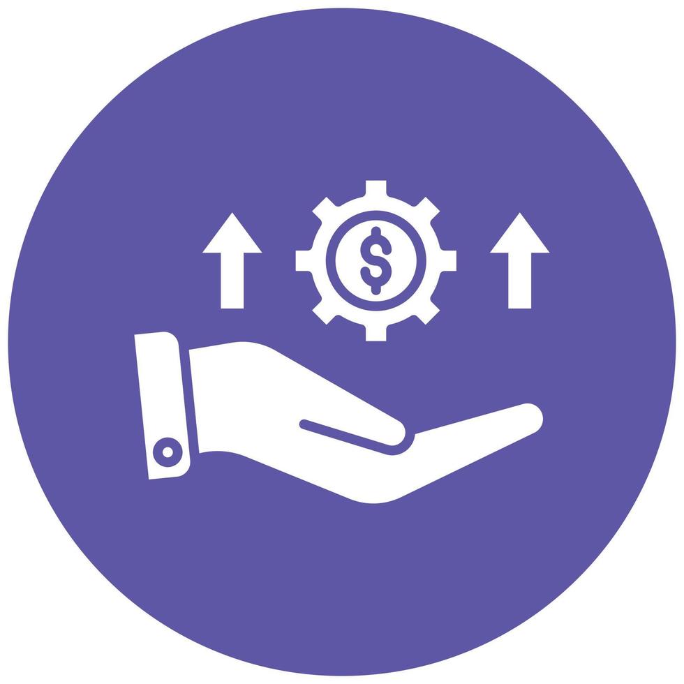 Money Benefit Icon Style vector