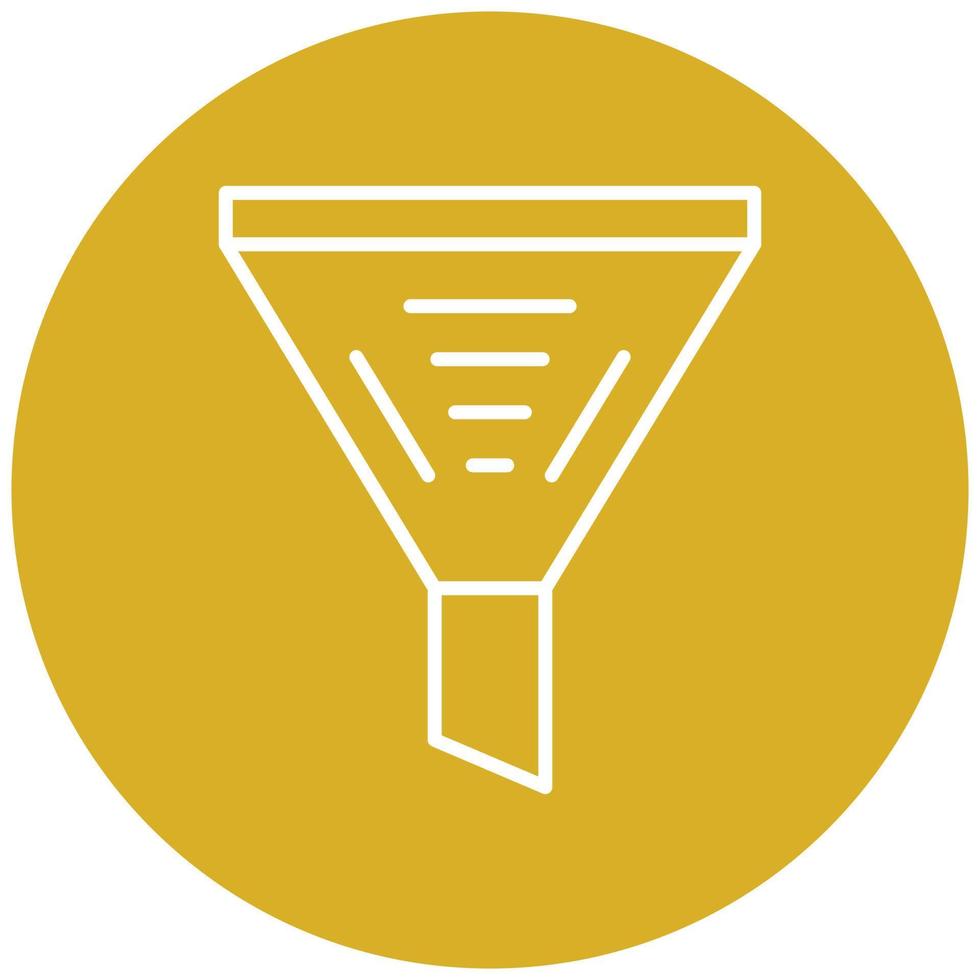 Funnel Icon Style vector