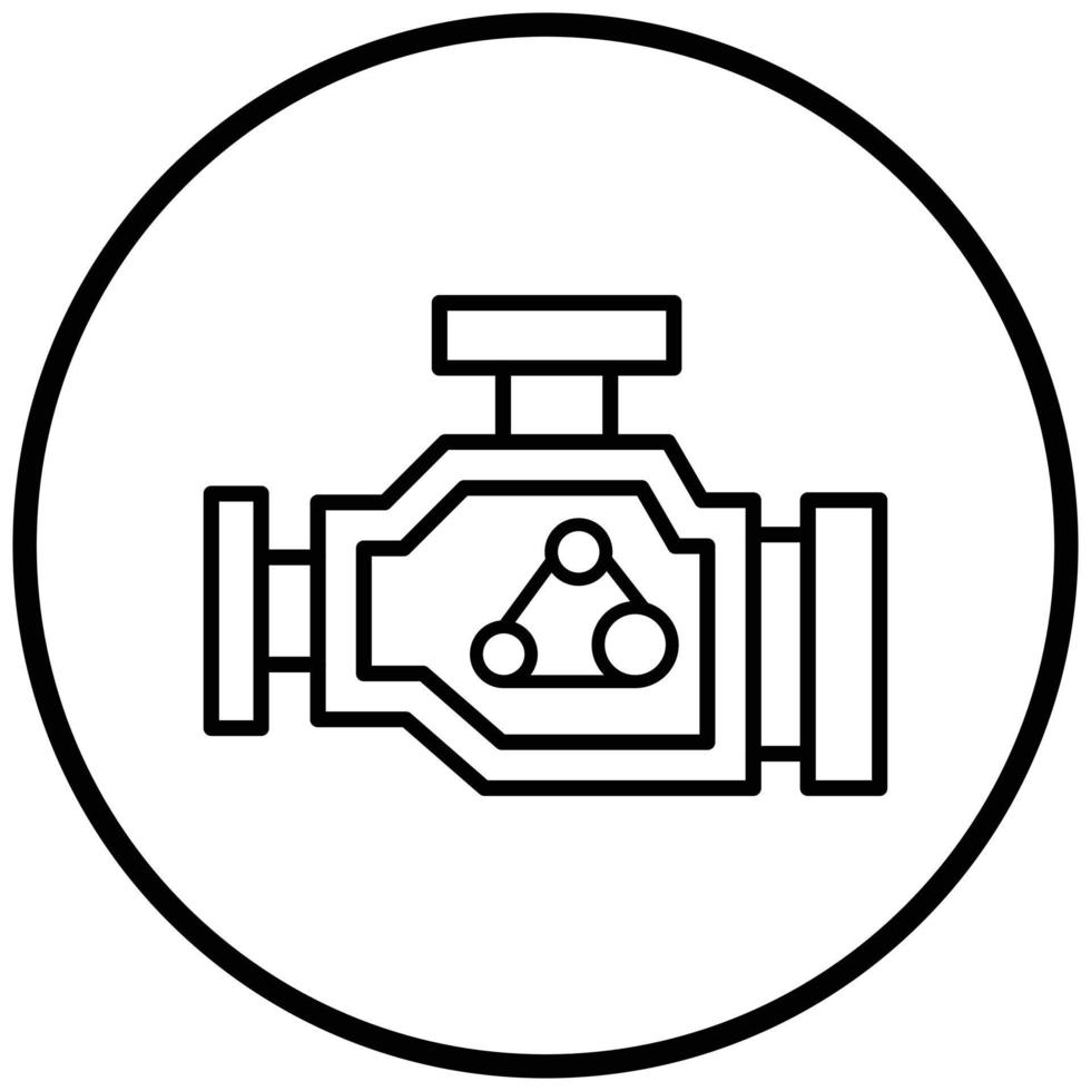 Engine Icon Style vector