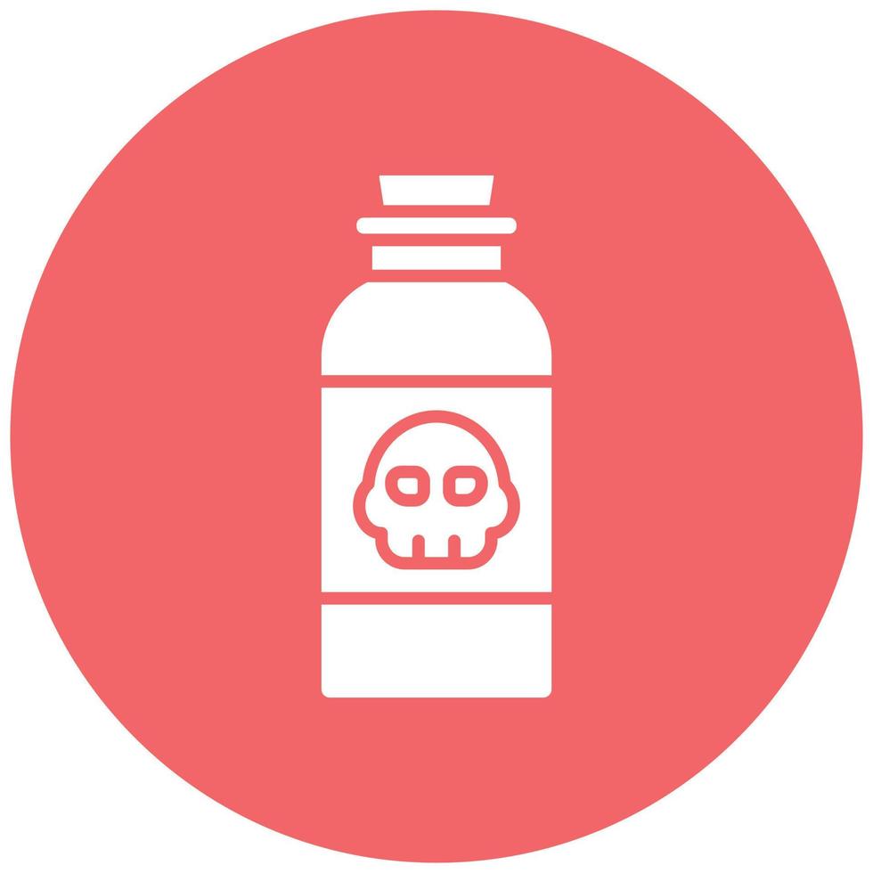 Poison Icon Style vector