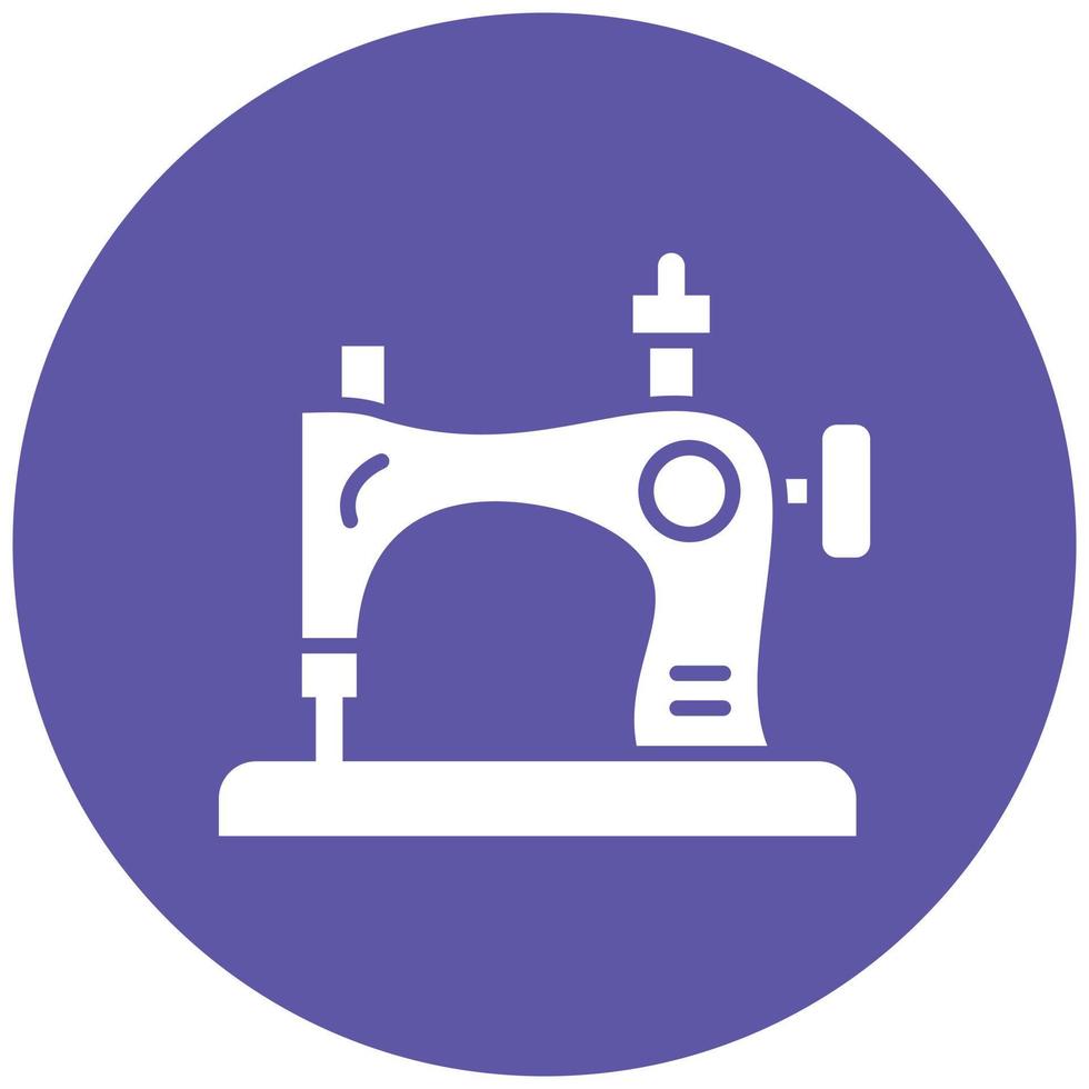 Sewing Machine Icon Style vector