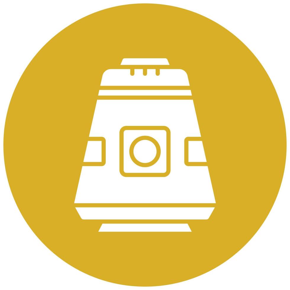 Space Capsule Icon Style vector