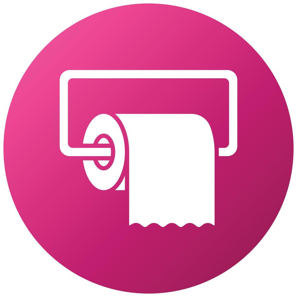 Tissue Roll Icon Style vector