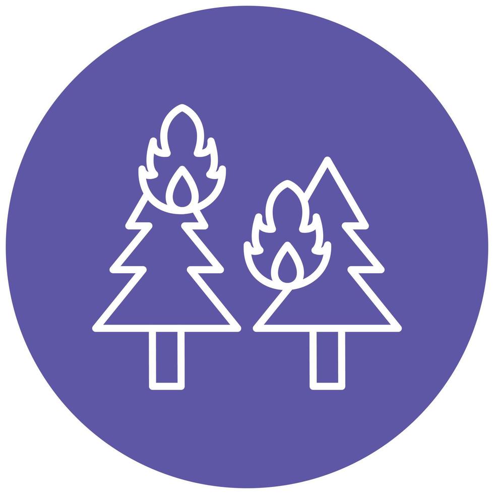 Wildfire Icon Style vector