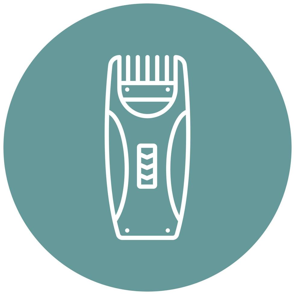 Hair Clipper Icon Style vector