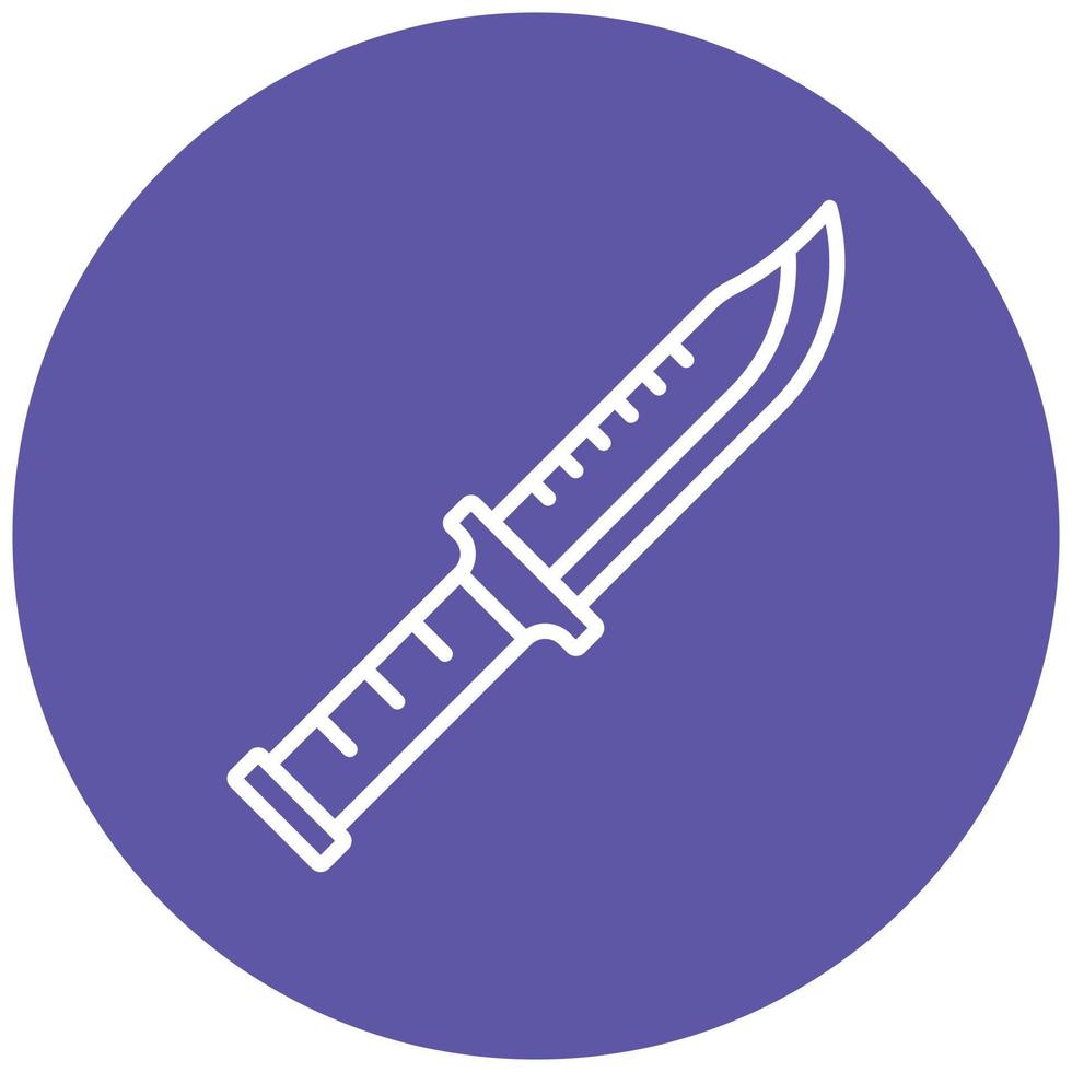 Army Knife Icon Style vector