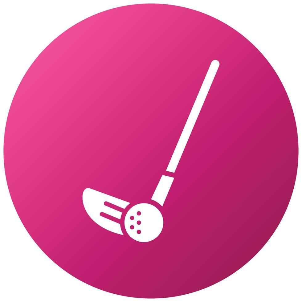 estilo de icono de golf vector