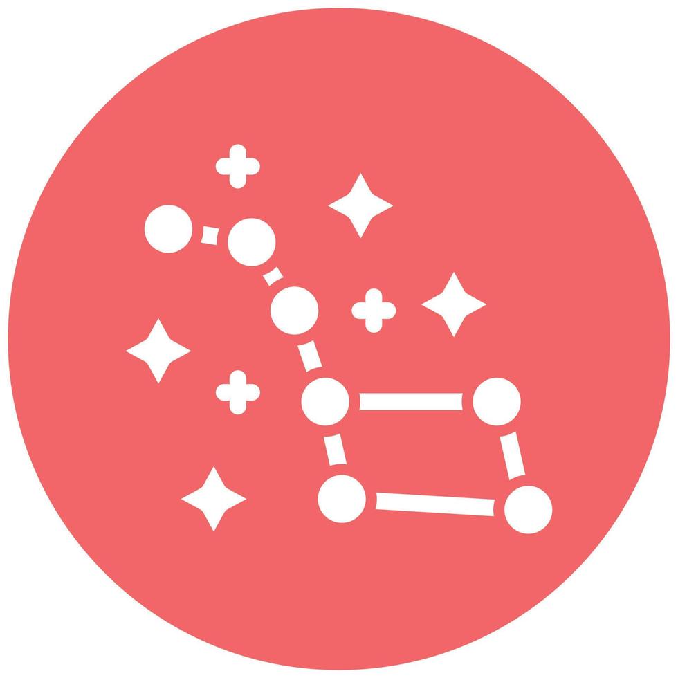 Big Dipper Icon Style vector
