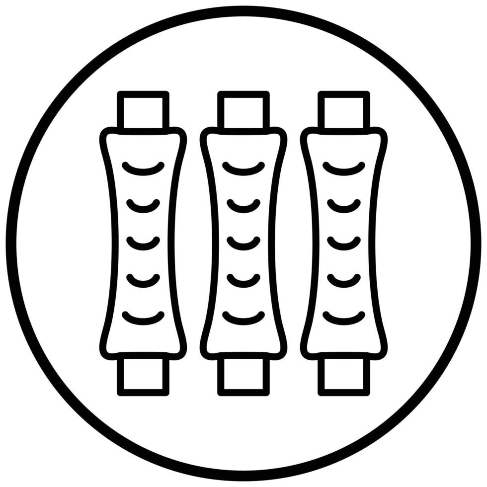 Ribs Icon Style vector