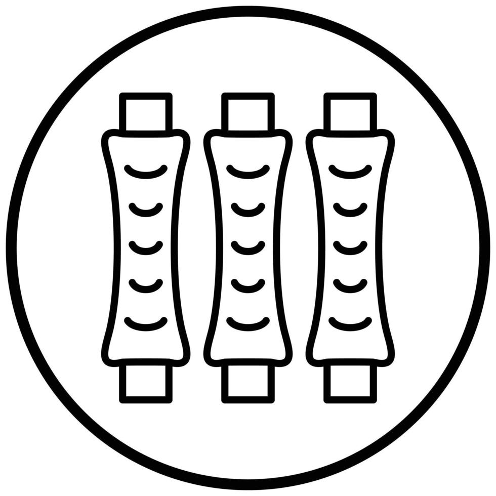 Ribs Icon Style vector