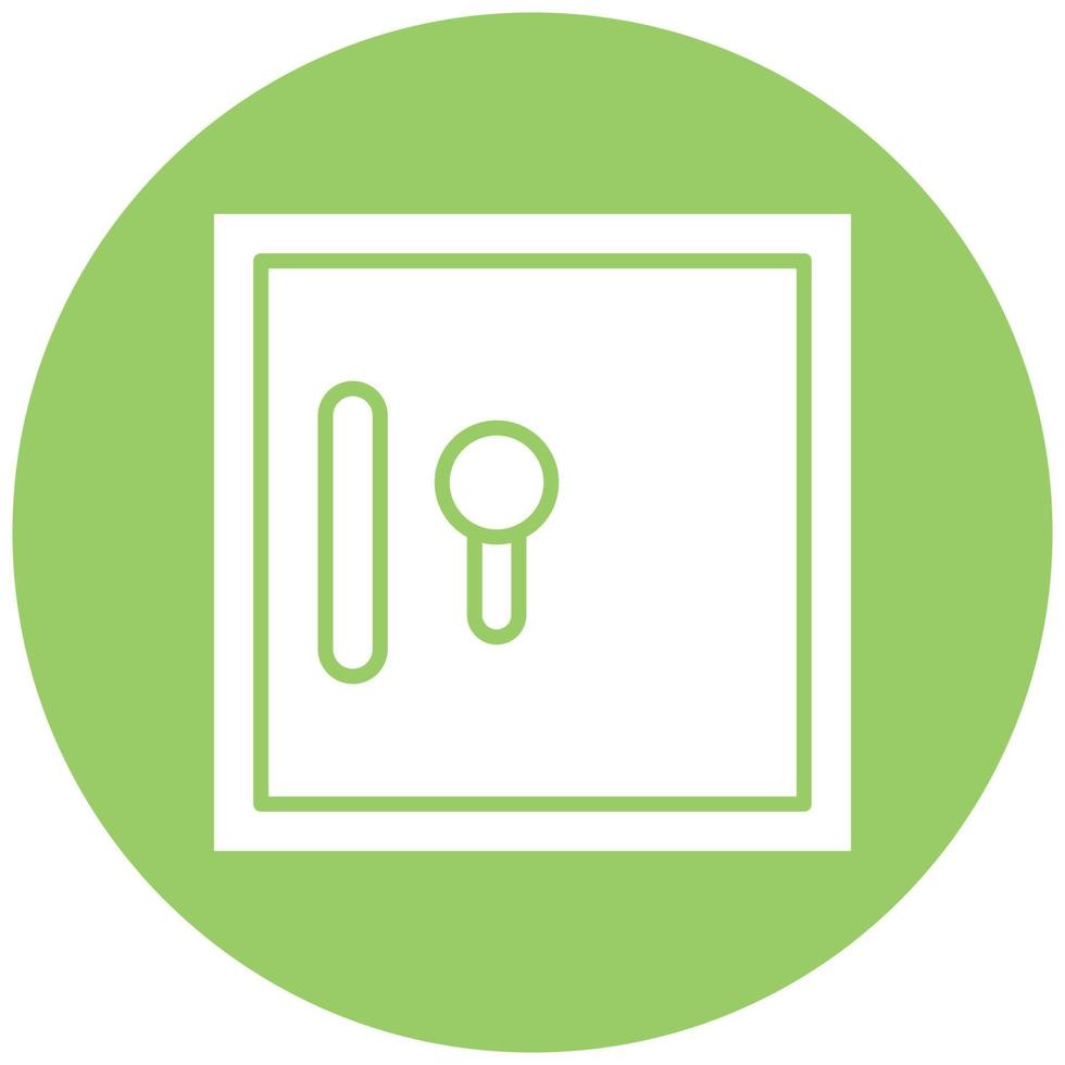 Safe Box Icon Style vector