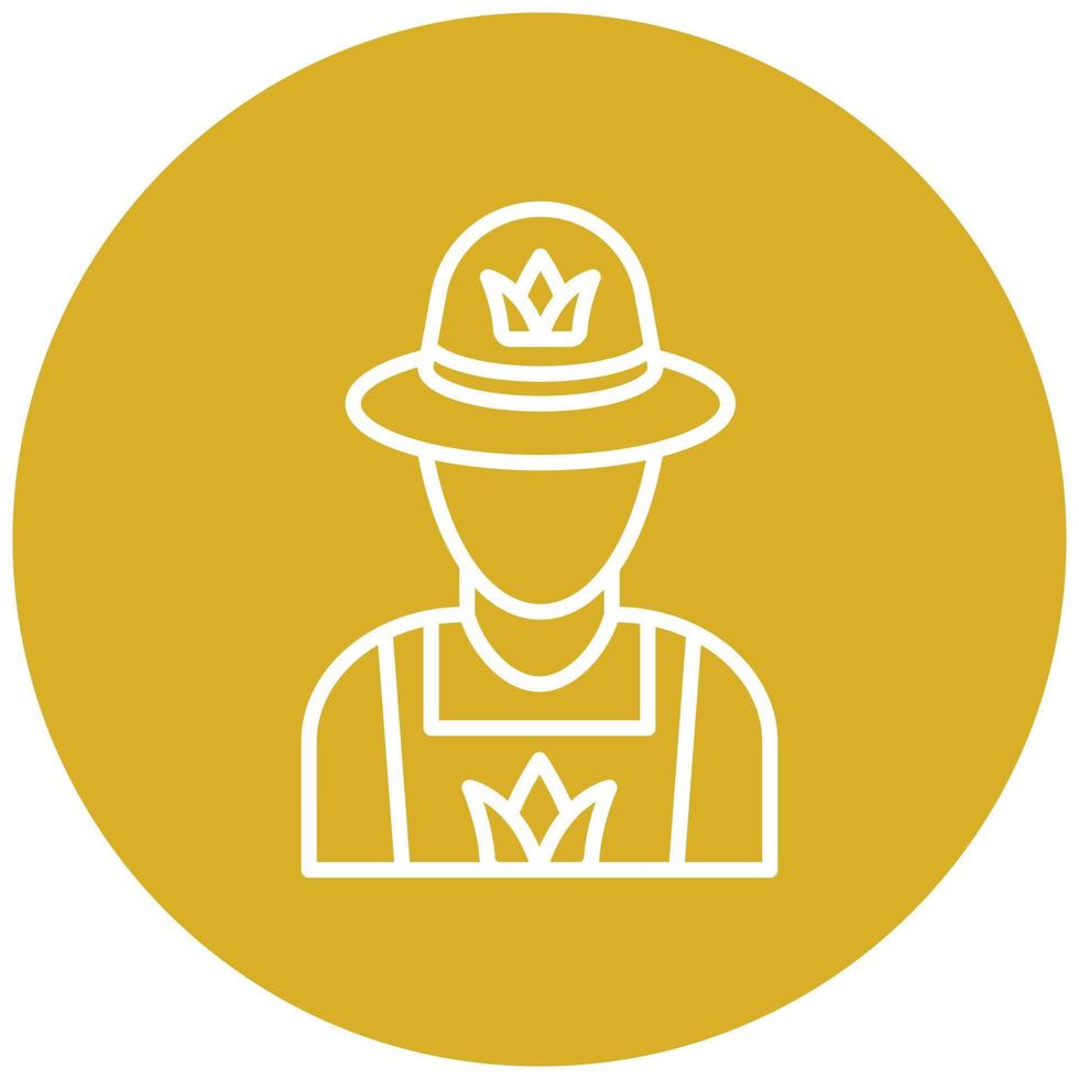 Farmer Icon Style vector