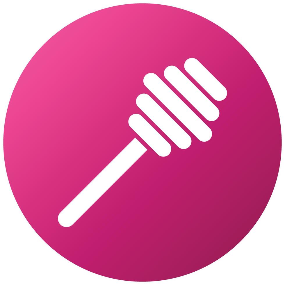 Honey Dipper Icon Style vector