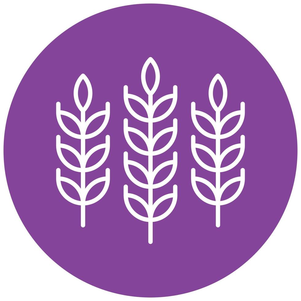 Wheat Icon Style vector