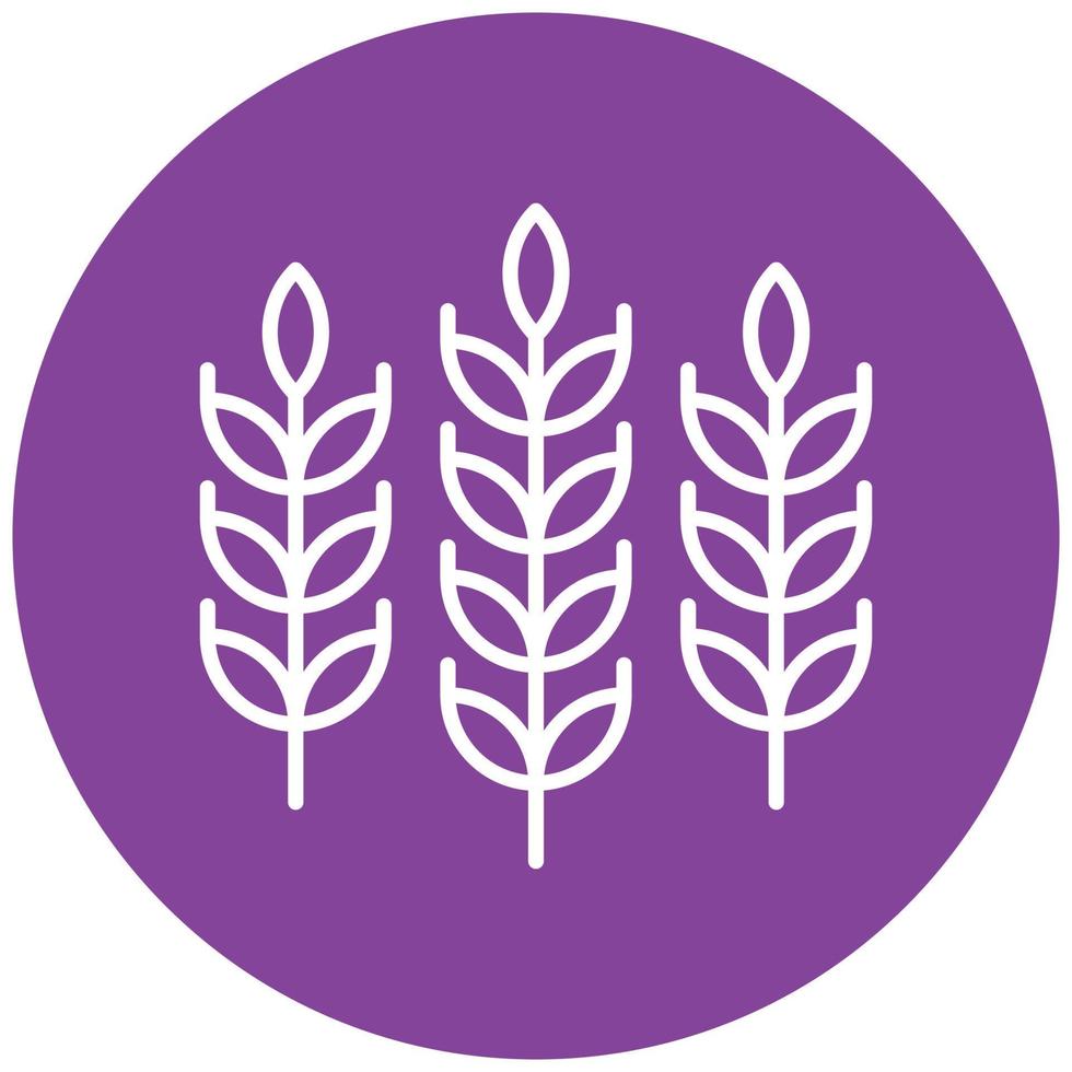 Wheat Icon Style vector