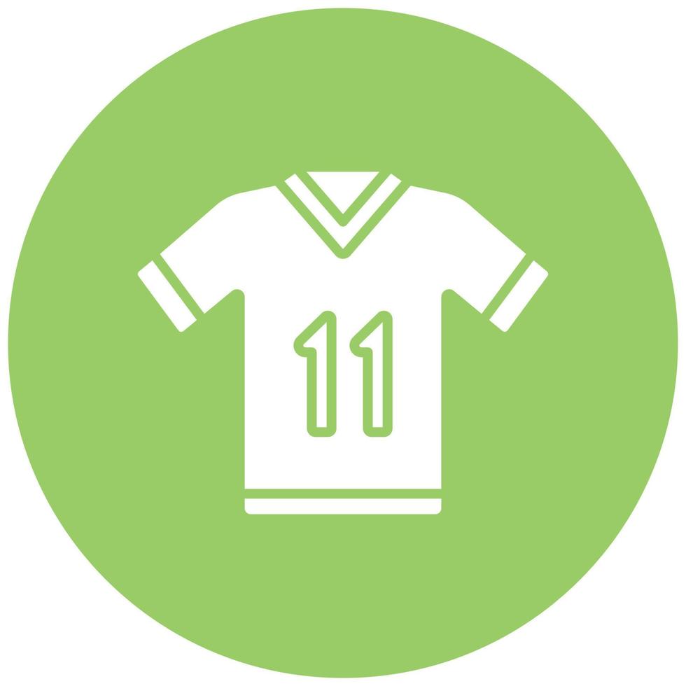 Football Jersey Icon Style vector