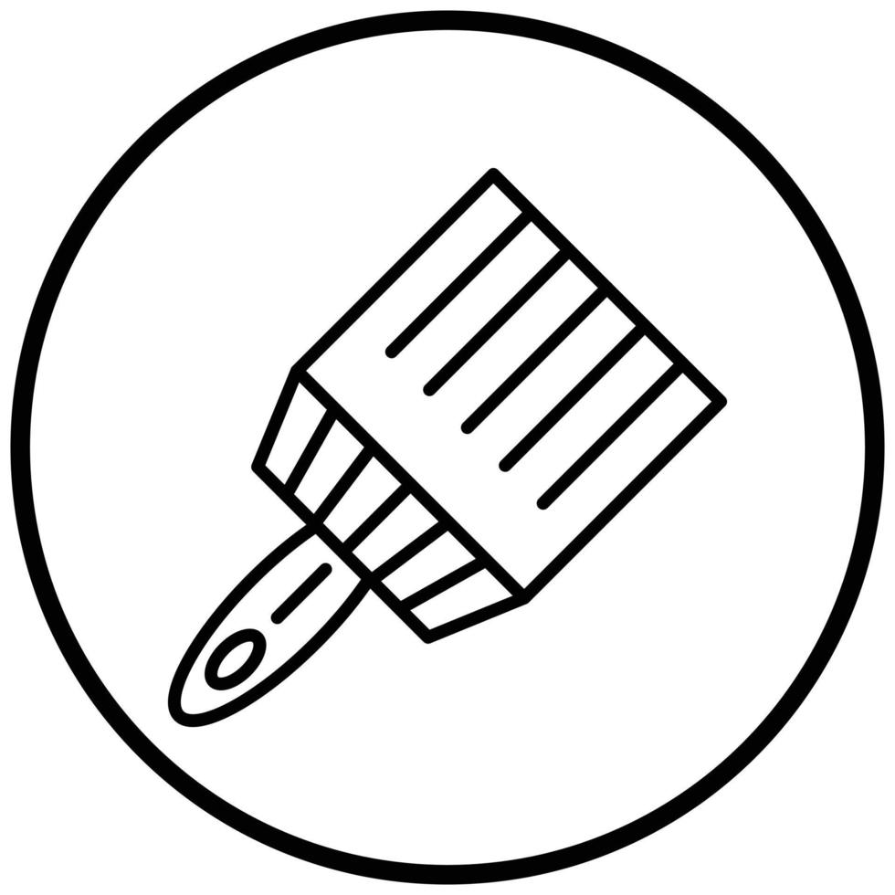 Paint Brush Icon Style vector