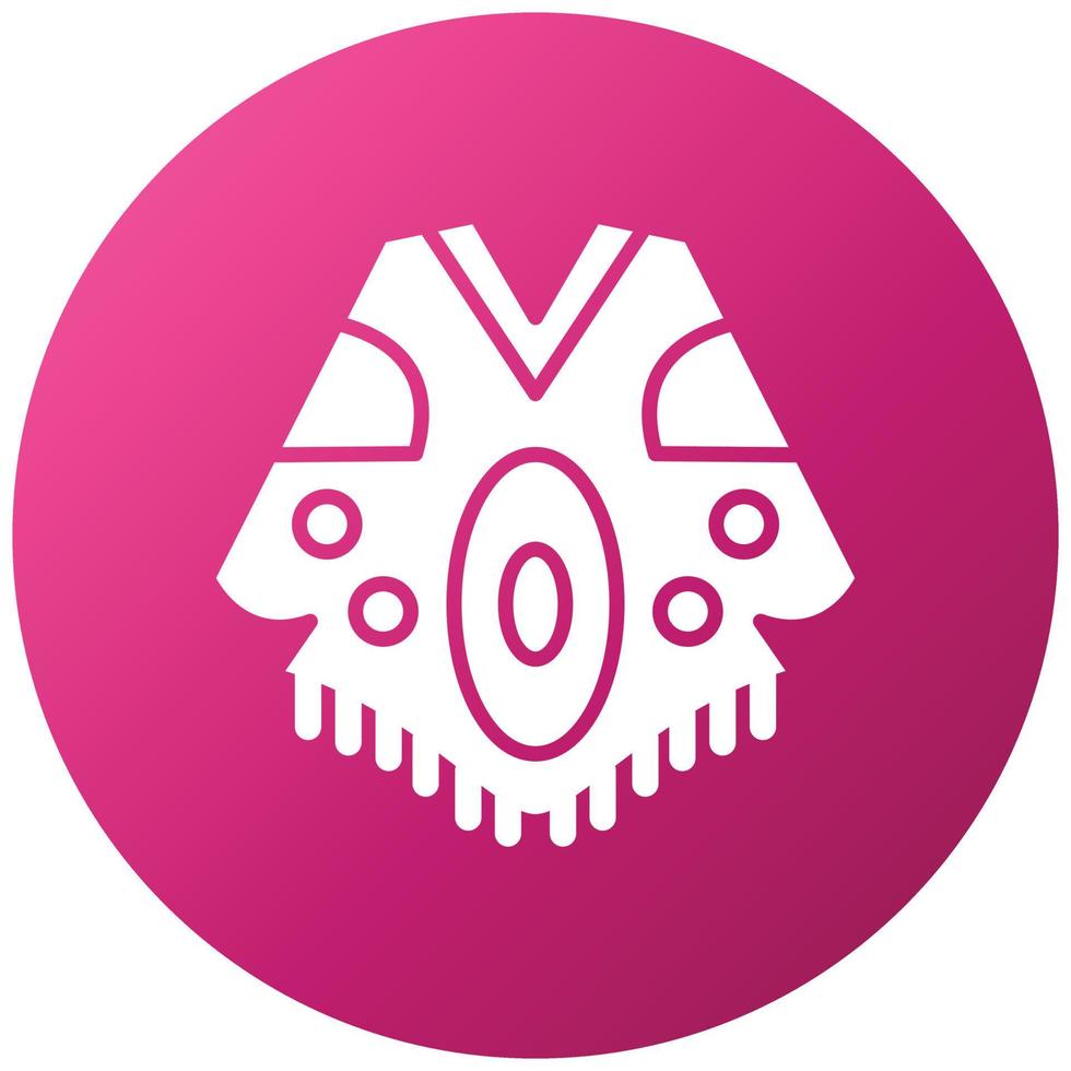 Poncho Icon Style vector