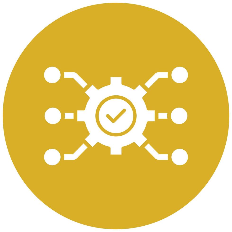 Automate Icon Style vector