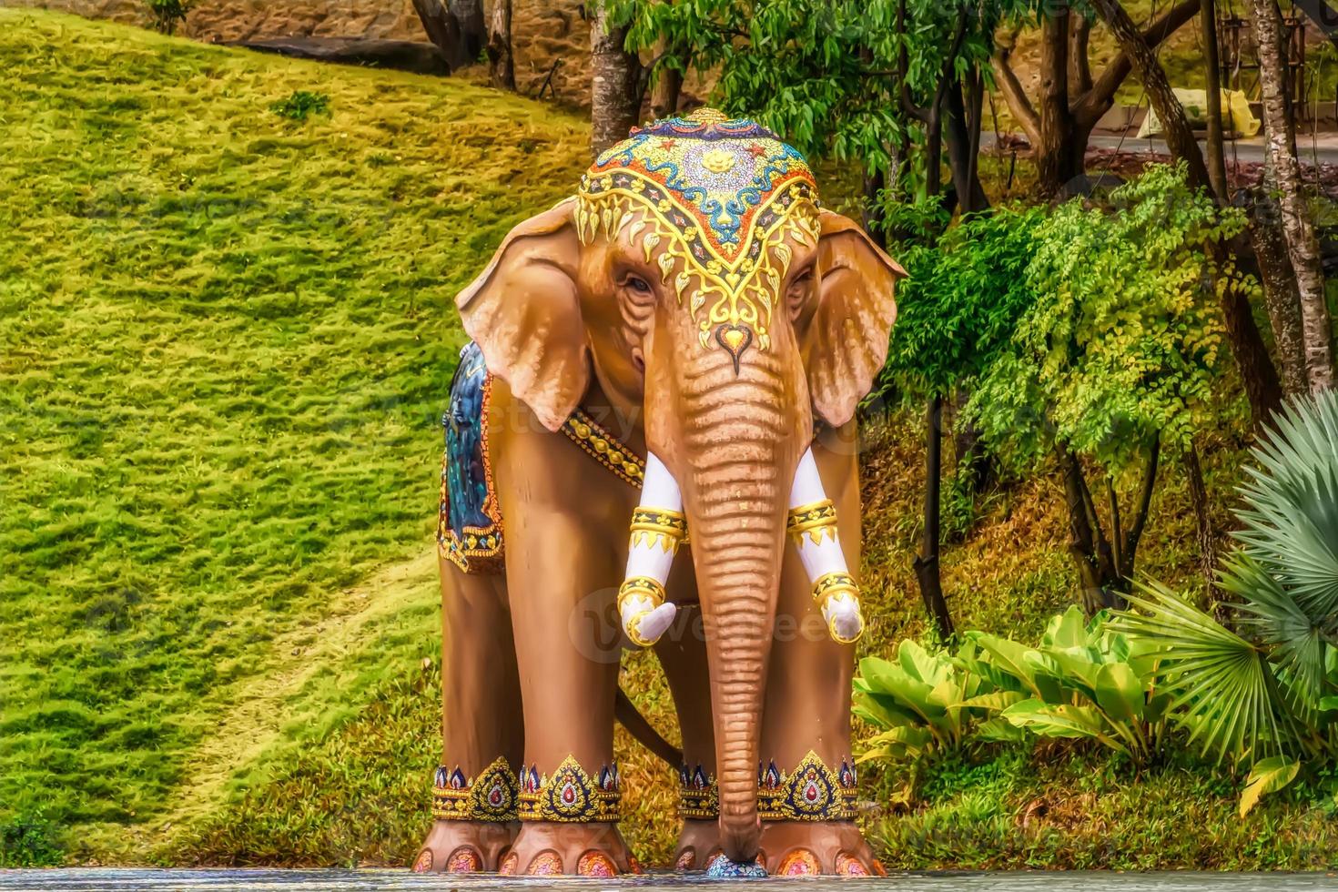 Wat Pahuaylad is landmark in Thailand photo