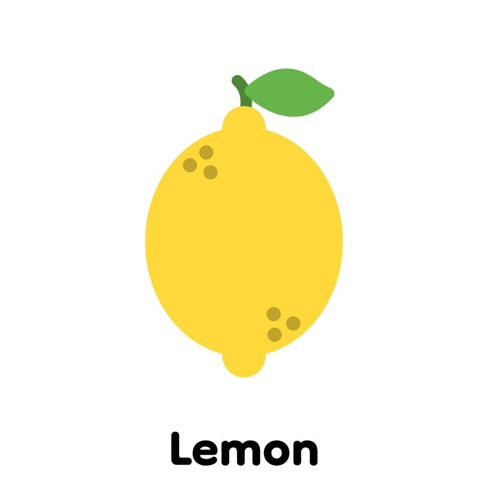 Lemon icon . vector