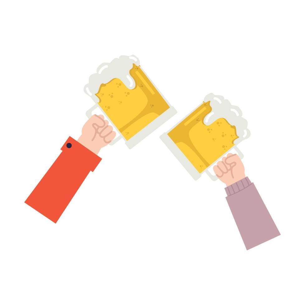 people  with alcohol drinks vector